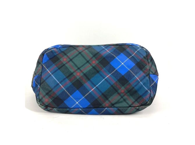 Borsa a spalla in tessuto nero Prada - vista 8