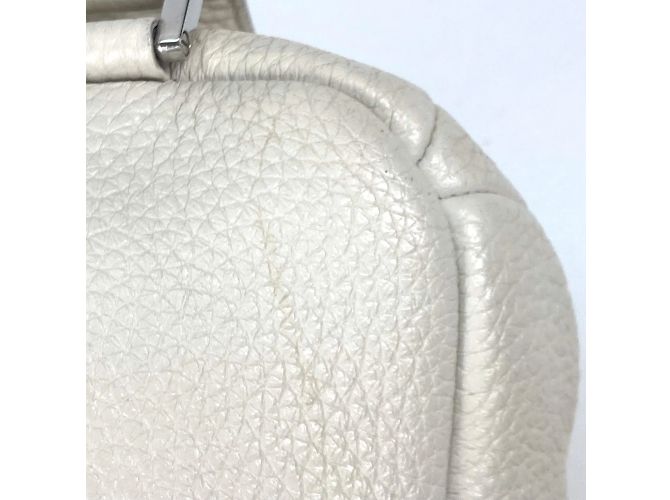 Borsa a Spalla con Logo Triangolo Prada 2VZ098 Bianco - vista 10