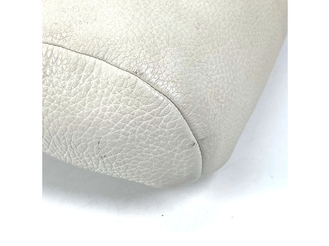 Borsa a Spalla con Logo Triangolo Prada 2VZ098 Bianco - vista 7