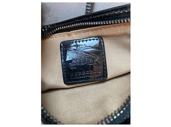 Borsa Mini Pochette Burberry Check Beige - vista 7