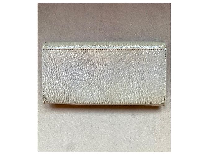 Burberry Billetera Continental con Solapa Gris - vista 3