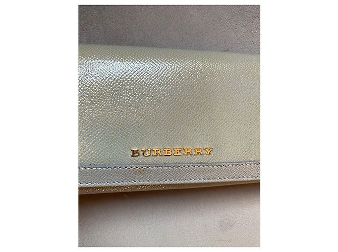 Burberry Billetera Continental con Solapa Gris - vista 4