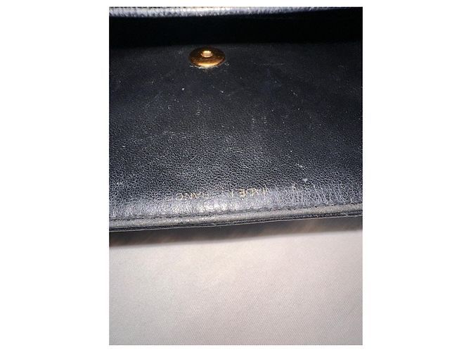 Borsa Chanel Diana Medium in pelle caviar nera Nero - vista 9