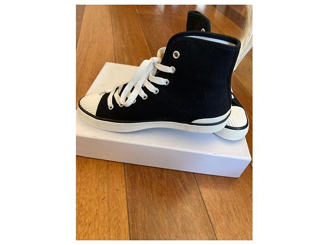 Isabel Marant Sneakers aus Stoff Schwarz - Ansicht 2