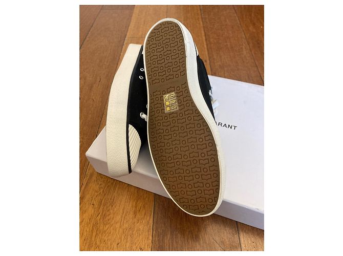 Isabel Marant Sneakers aus Stoff Schwarz - Ansicht 3