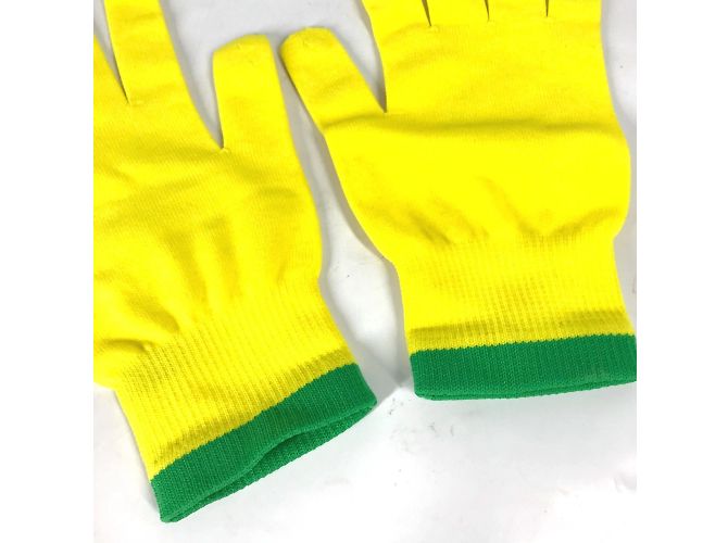 Guanti caldi Louis Vuitton MP2370 Giallo - vista 5