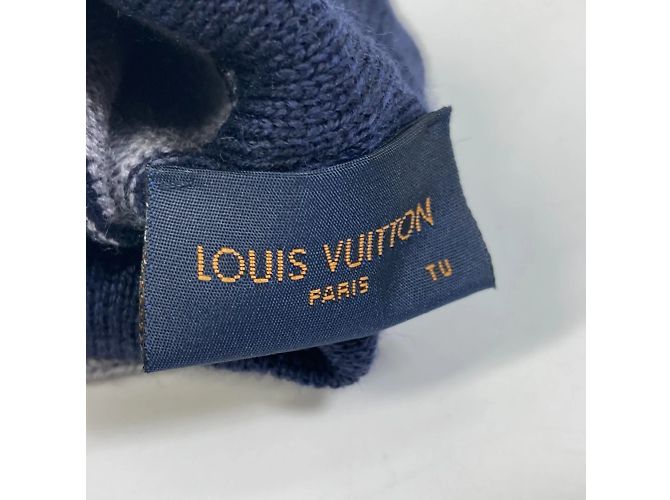 Graue Wollhandschuhe von Louis Vuitton Braun - Ansicht 8