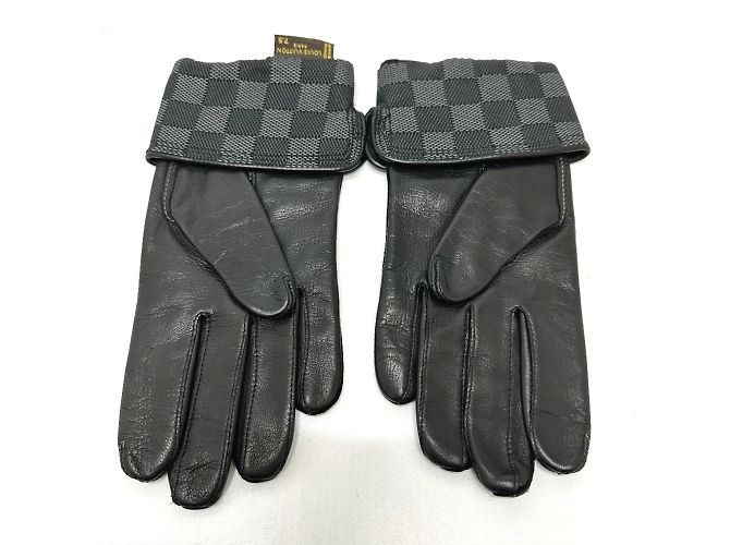 Guanti Damier Graphite M58327 di Louis Vuitton Nero - vista 2