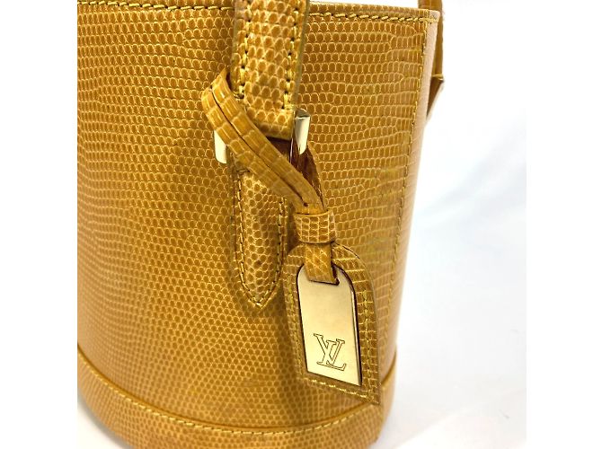 Borsa gialla Louis Vuitton Giallo - vista 6