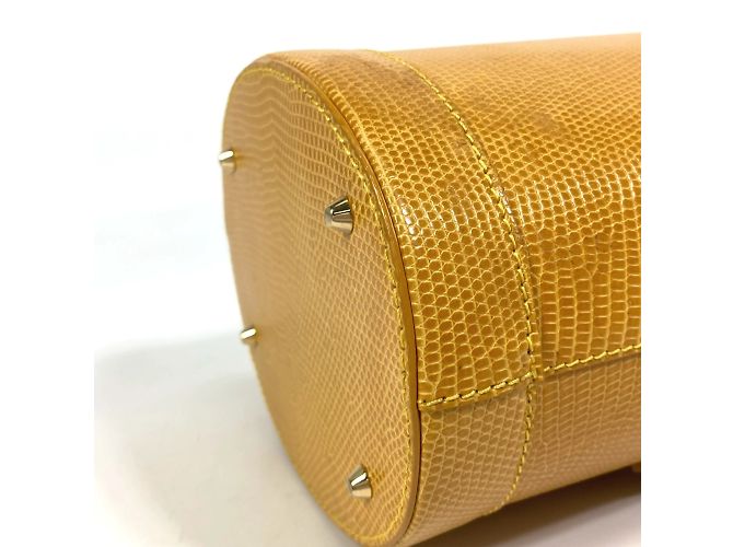 Borsa gialla Louis Vuitton Giallo - vista 8