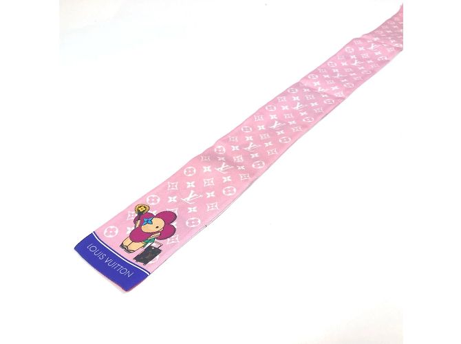 Foulard Bandeau Vivienne Tokyo M77932 di Louis Vuitton Rosa - vista 6