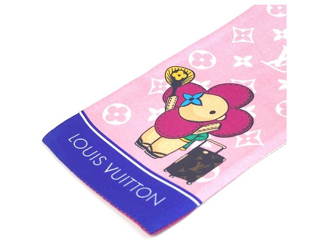 Foulard Bandeau Vivienne Tokyo M77932 di Louis Vuitton Rosa - vista 7