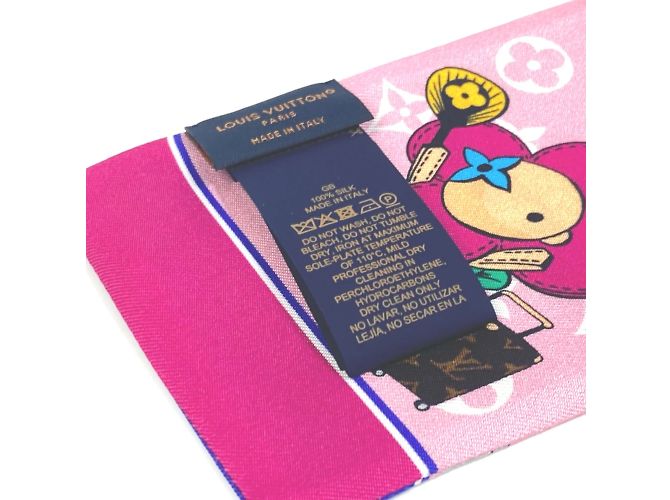 Foulard Bandeau Vivienne Tokyo M77932 di Louis Vuitton Rosa - vista 8