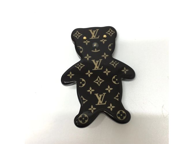 Spilla Tartaruga Teddy Bear Monogramma Louis Vuitton Marrone - vista 5