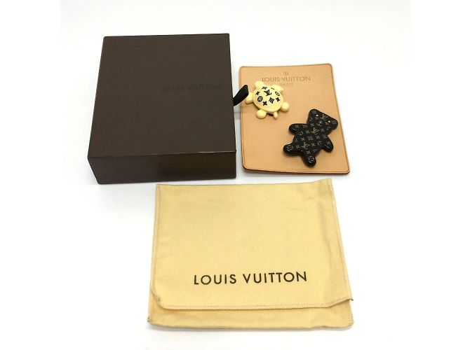 Spilla Tartaruga Teddy Bear Monogramma Louis Vuitton Marrone - vista 8
