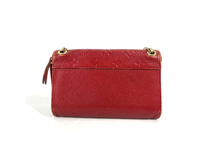 Cartera de Cadena Monogram Empreinte Louis Vuitton Roja - vista 2