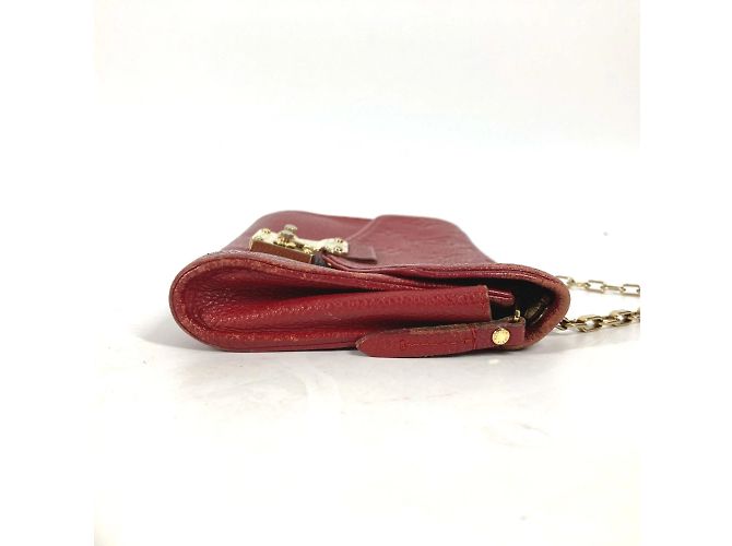 Cartera de Cadena Monogram Empreinte Louis Vuitton Roja - vista 4