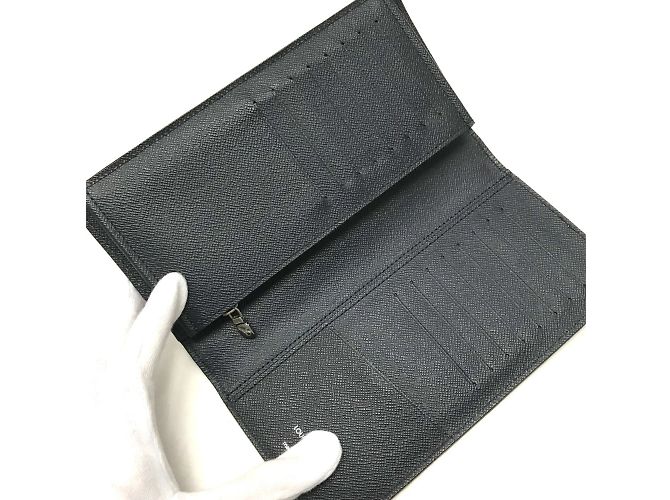 Louis Vuitton Epi Long Wallet in Navy Navy blue - view 5