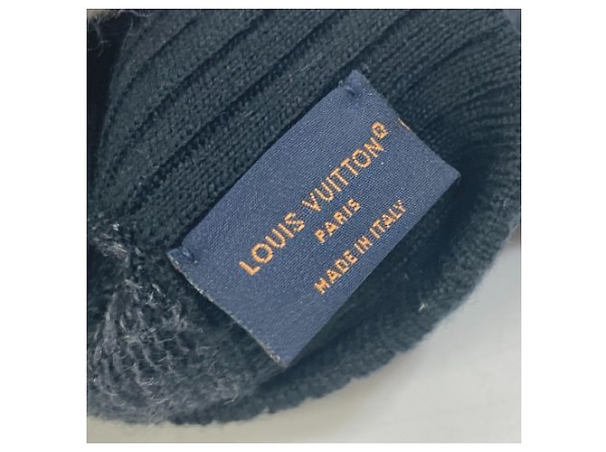Guanti Damier Graphite Louis Vuitton M77992 Nero - vista 5
