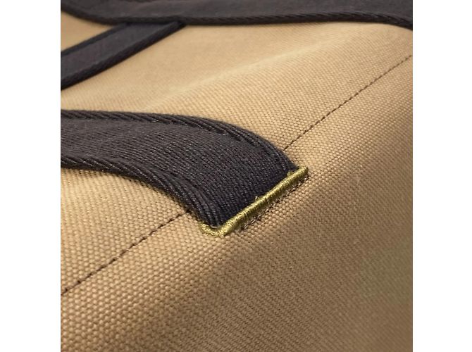Duffle Hermès Borsa Boston in tessuto marrone Hermes per cani di piccola taglia - vista 11