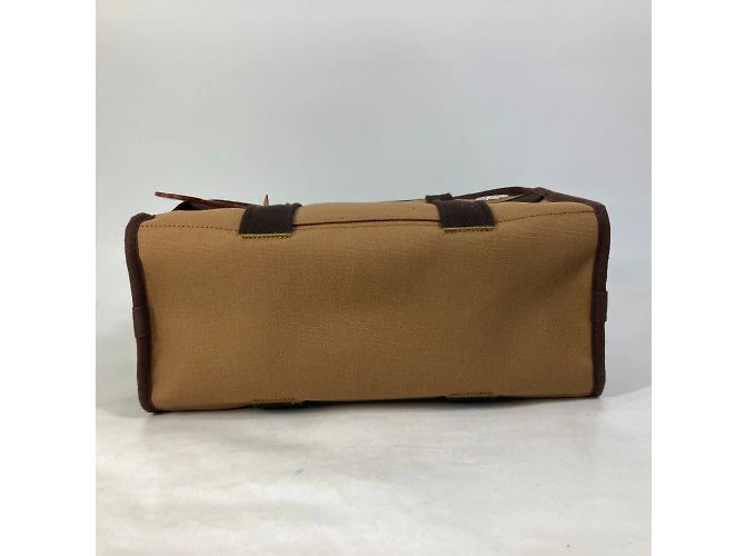 Duffle Hermès Borsa Boston in tessuto marrone Hermes per cani di piccola taglia - vista 8