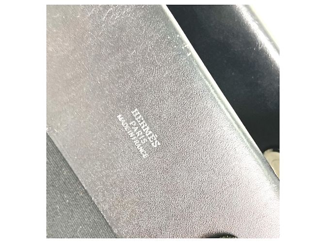 Borsa a Spalla Herbag di Hermès Nero - vista 8