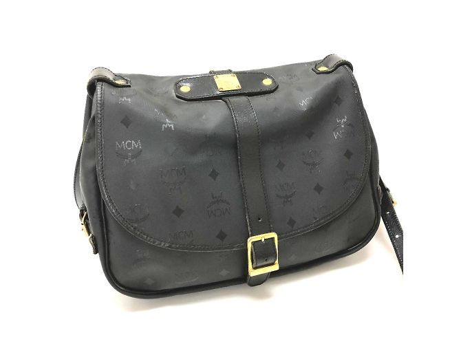 MCM schwarze Schultertasche - Ansicht 11