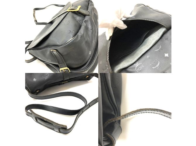 MCM schwarze Schultertasche - Ansicht 12