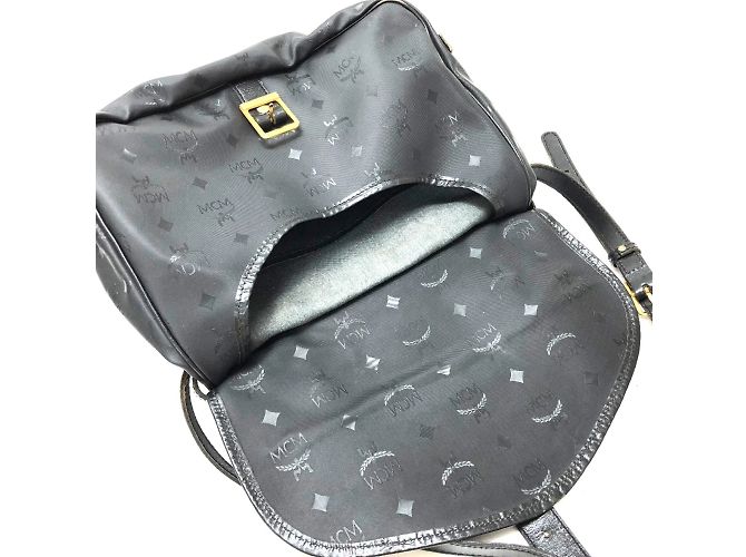 MCM schwarze Schultertasche - Ansicht 4