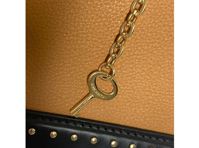 Bicolor Handtasche M51654 Studs Louis Vuitton Beige - Ansicht 12
