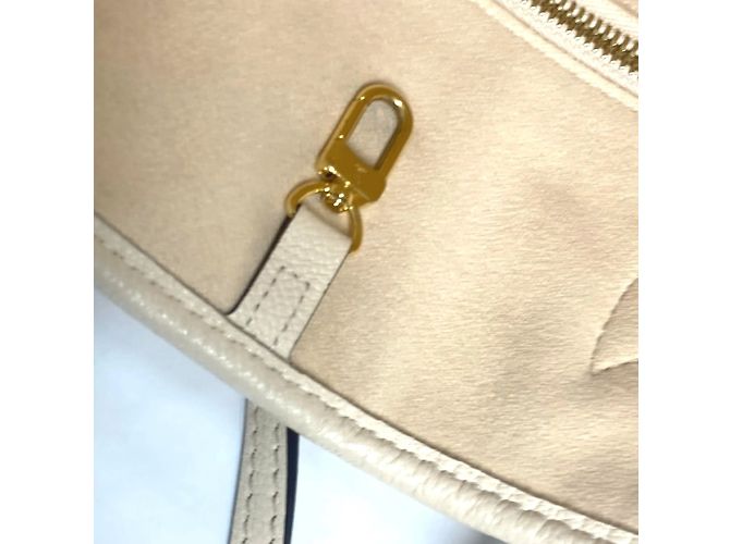 Borsa tote Monogram Empreinte Louis Vuitton Beige - vista 13