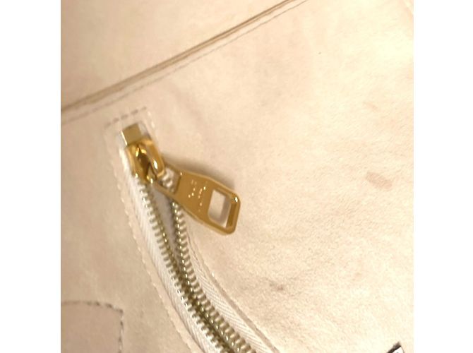 Borsa tote Monogram Empreinte Louis Vuitton Beige - vista 14