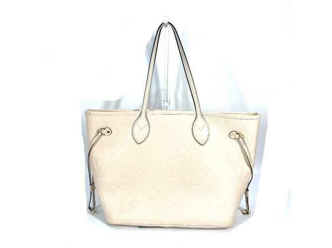 Borsa tote Monogram Empreinte Louis Vuitton Beige - vista 2