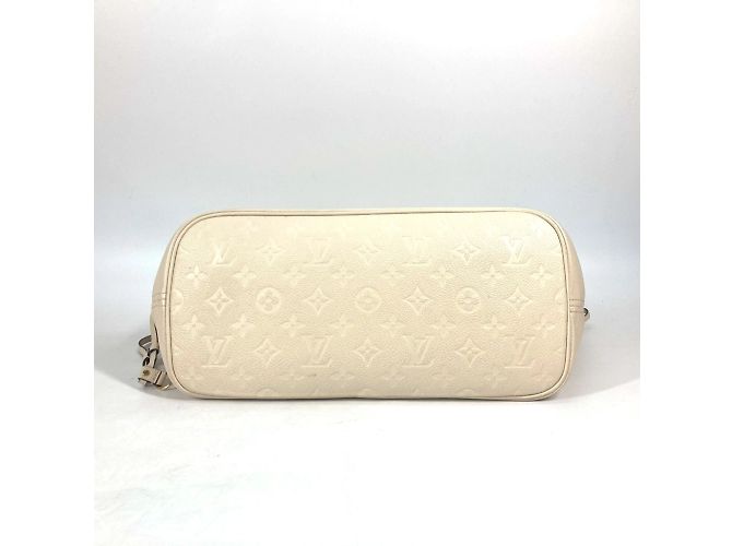 Borsa tote Monogram Empreinte Louis Vuitton Beige - vista 4