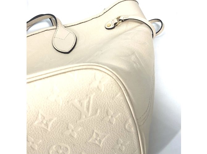 Borsa tote Monogram Empreinte Louis Vuitton Beige - vista 5