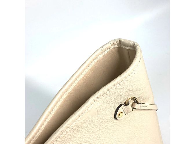 Borsa tote Monogram Empreinte Louis Vuitton Beige - vista 8