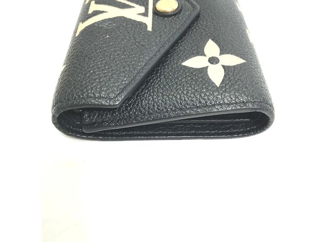 Louis Vuitton Monogram Empreinte Compact Wallet Black - view 5