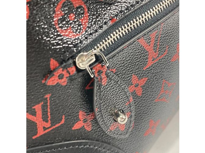 Borsa a Spalla Monogram Anfra Rouge Louis Vuitton Nero - vista 9
