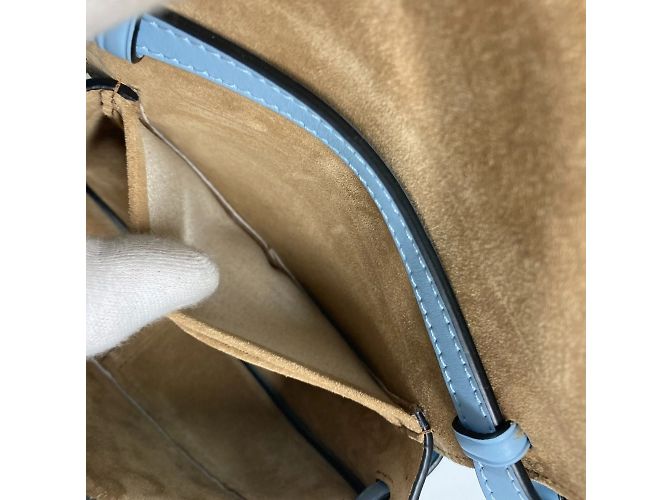 Borsa a tracolla pochette Loewe A650N46X13 Blu - vista 15