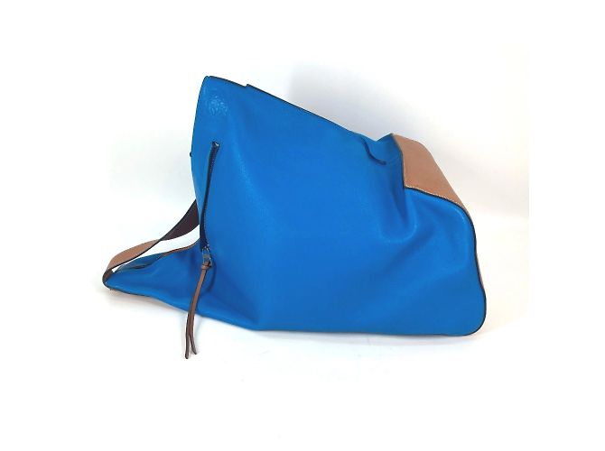 Bicolor Umhängetasche Loewe Blau - Ansicht 3