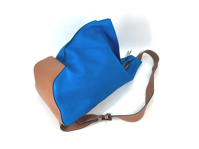 Bicolor Umhängetasche Loewe Blau - Ansicht 5