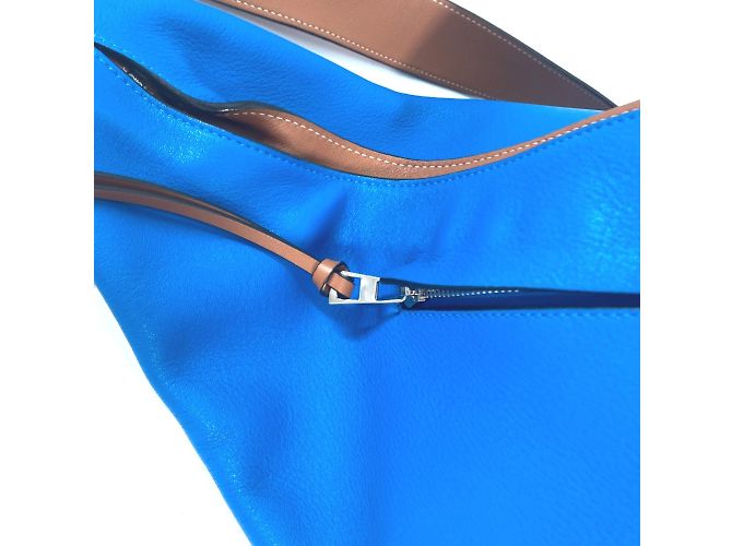 Bicolor Umhängetasche Loewe Blau - Ansicht 6