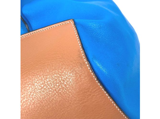 Bicolor Umhängetasche Loewe Blau - Ansicht 8