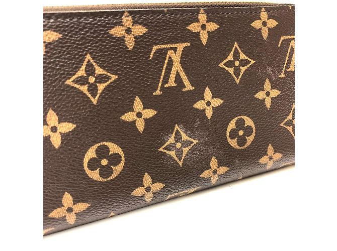 Cartera larga con cremallera Lovely Bird Monogram Louis Vuitton Castaño - vista 3