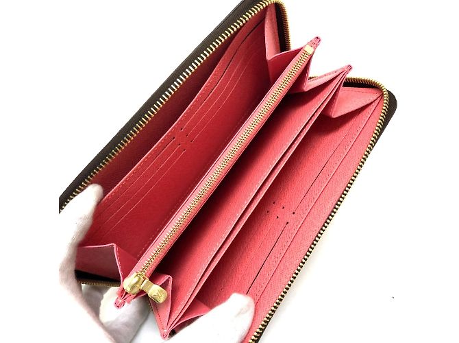 Cartera larga con cremallera Lovely Bird Monogram Louis Vuitton Castaño - vista 5