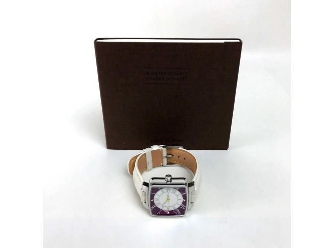Louis Vuitton Q221J Quarz-Armbanduhr Silber - Ansicht 11