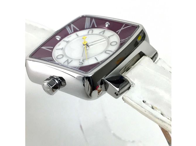 Louis Vuitton Q221J Quarz-Armbanduhr Silber - Ansicht 2