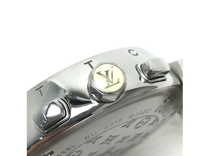 Louis Vuitton Q132C Tambour Armbanduhr Weiß - Ansicht 4