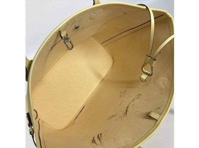 Borsa tote Epi Louis Vuitton Giallo - vista 10