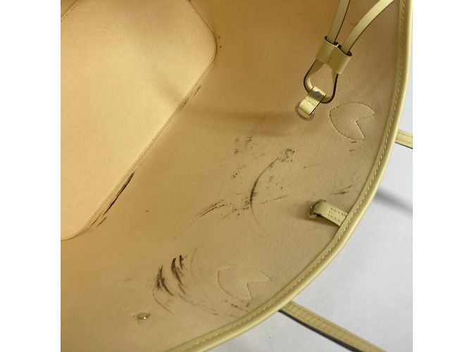 Borsa tote Epi Louis Vuitton Giallo - vista 11